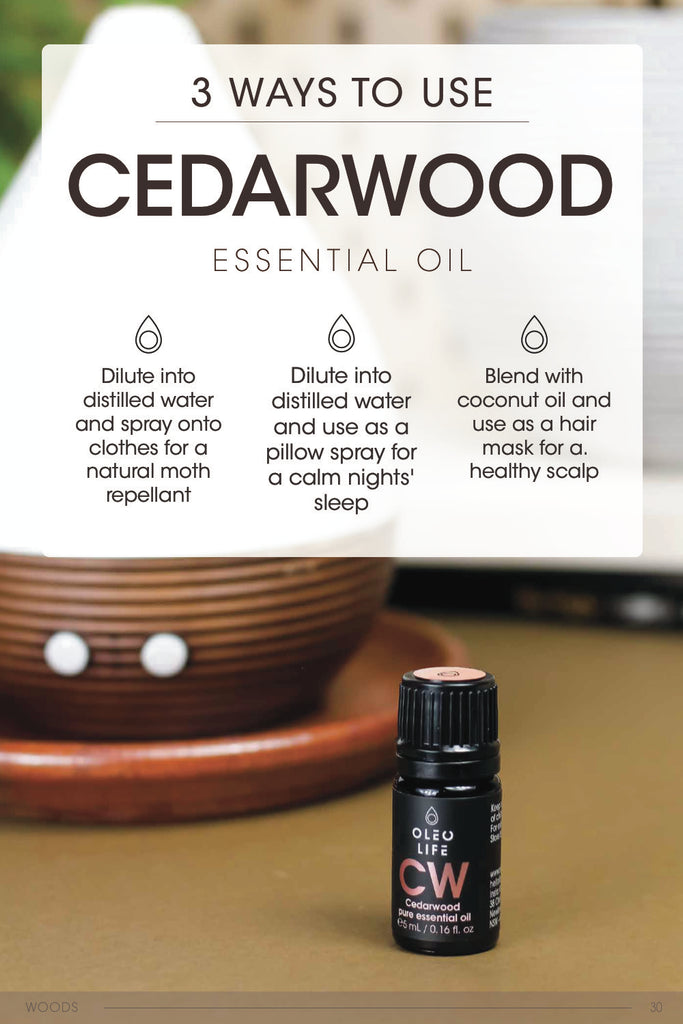 Organic Cedarwood Essential Oil